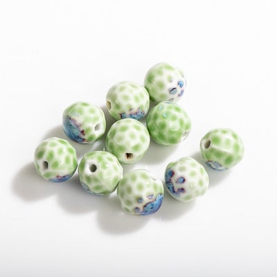 15#10db divatos leopárd kerámiagyöngyök kiváló minőségű porcelán ékszerkiegészítők #MY262