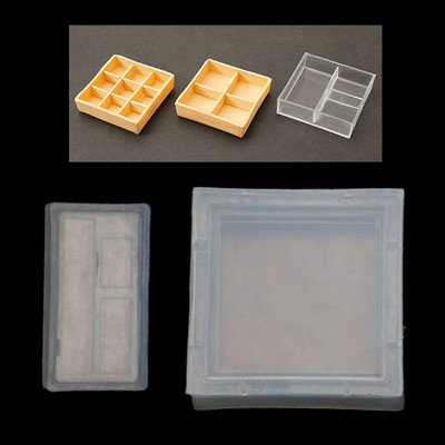 Μίνι μπολ Μπουκάλι Μπουκάλι Βαρέλι Κύπελλο Ρητίνη Μινιτούρα Τροφίμων Παίξτε Ψωμί τοστ Φόρμα ποσέ τρισδιάστατο βάζο μελιού Αυγά καλούπια σιλικόνης Dropshipping