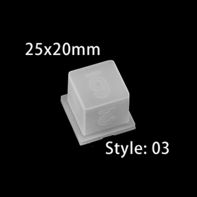 Καλούπια σιλικόνης 19 σχημάτων Ζαριών Φιλέτο Τετράγωνο Τρίγωνο Ζάρια Εποξειδική Ρητίνη Καλούπι για DIY Κρυστάλλινα Carfts Ζάρια Προμήθειες κατασκευής κοσμημάτων