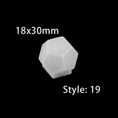 Καλούπια σιλικόνης 19 σχημάτων Ζαριών Φιλέτο Τετράγωνο Τρίγωνο Ζάρια Εποξειδική Ρητίνη Καλούπι για DIY Κρυστάλλινα Carfts Ζάρια Προμήθειες κατασκευής κοσμημάτων