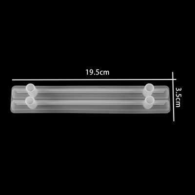 Χειρολαβή δίσκου φρούτων Καλούπια σιλικόνης Κάμψη χειρολαβής Διακοσμητικό καλούπι από κρύσταλλο εποξειδική ρητίνη για DIY καλούπια σιλικόνης UV Κοσμήματα Κατασκευή χειροτεχνίας