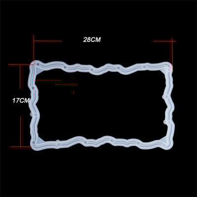 Χειρολαβή δίσκου φρούτων Καλούπια σιλικόνης Κάμψη χειρολαβής Διακοσμητικό καλούπι από κρύσταλλο εποξειδική ρητίνη για DIY καλούπια σιλικόνης UV Κοσμήματα Κατασκευή χειροτεχνίας