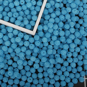 100 τμχ/παρτίδα Bayberry Beads 10mm Ακρυλικό Στρογγυλό Απομίμηση Pearl Beads Fit Europe Beads for Jewelry Making Αξεσουάρ DIY