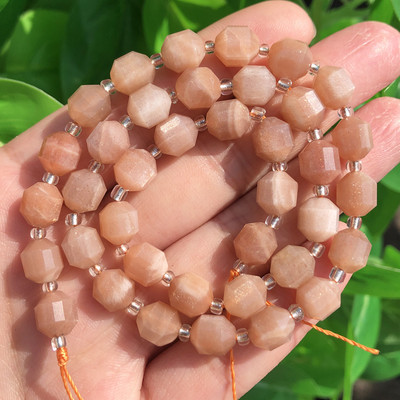 6-10 mm prirodne kamene perle od bocvanskog ahata maslinastog oblika s labavim odstojnikom za modne dodatke Narukvica za izradu nakita