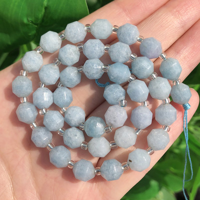 6-10 mm prirodne kamene perle od bocvanskog ahata maslinastog oblika s labavim odstojnikom za modne dodatke Narukvica za izradu nakita