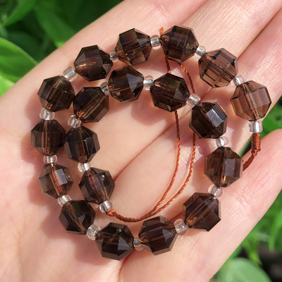 6-10 mm prirodne kamene perle od bocvanskog ahata maslinastog oblika s labavim odstojnikom za modne dodatke Narukvica za izradu nakita