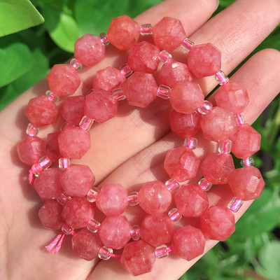 6-10 mm prirodne kamene perle od bocvanskog ahata maslinastog oblika s labavim odstojnikom za modne dodatke Narukvica za izradu nakita