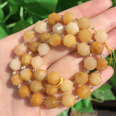 6-10 mm prirodne kamene perle od bocvanskog ahata maslinastog oblika s labavim odstojnikom za modne dodatke Narukvica za izradu nakita