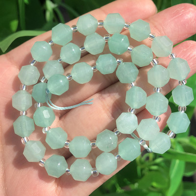 6-10 mm prirodne kamene perle od bocvanskog ahata maslinastog oblika s labavim odstojnikom za modne dodatke Narukvica za izradu nakita