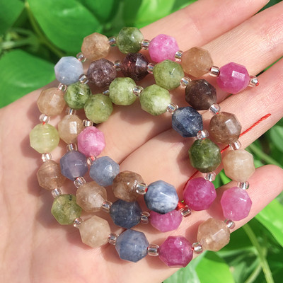 6-10 mm prirodne kamene perle od bocvanskog ahata maslinastog oblika s labavim odstojnikom za modne dodatke Narukvica za izradu nakita