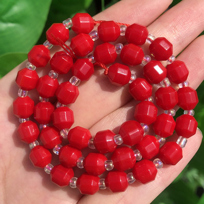 6-10 mm prirodne kamene perle od bocvanskog ahata maslinastog oblika s labavim odstojnikom za modne dodatke Narukvica za izradu nakita