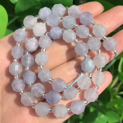 6-10 mm prirodne kamene perle od bocvanskog ahata maslinastog oblika s labavim odstojnikom za modne dodatke Narukvica za izradu nakita