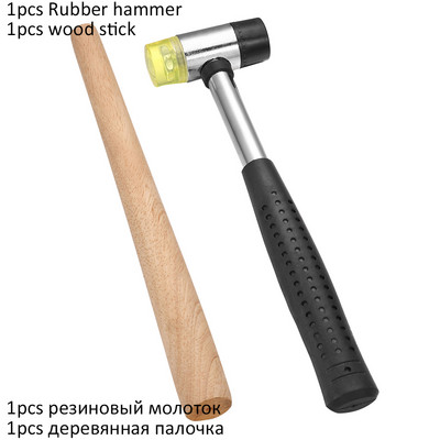 Stick profesional de mărire a inelului, mâner cu dorn, ciocane, băţ de măsurare pentru degete, pentru realizarea de bijuterii, instrumente de măsurare