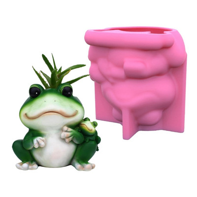 Silikonski kalup 3D slatka djevojka, mačka, gipsani kalup za teglice za cvijeće DIY rukotvorine, gipsane svijeće, kristalna vaza od epoksidne smole Napravite kalup