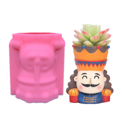 Silikonski kalup 3D slatka djevojka, mačka, gipsani kalup za teglice za cvijeće DIY rukotvorine, gipsane svijeće, kristalna vaza od epoksidne smole Napravite kalup