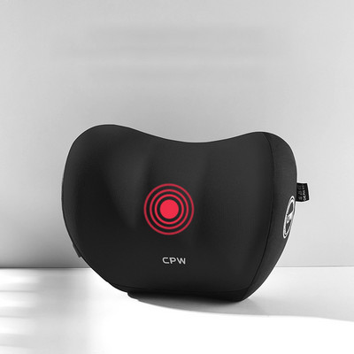 JINSERTA Μαξιλάρι μασάζ λαιμού Memory Foam Προσκέφαλο Ρυθμιζόμενο Μαξιλάρι οσφυϊκής στήριξης πλάτης καθίσματος Universal Home Αξεσουάρ αυτοκινήτου