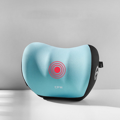 JINSERTA Μαξιλάρι μασάζ λαιμού Memory Foam Προσκέφαλο Ρυθμιζόμενο Μαξιλάρι οσφυϊκής στήριξης πλάτης καθίσματος Universal Home Αξεσουάρ αυτοκινήτου