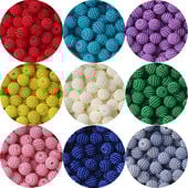 100 buc. margele acrilice Bayberry 10 mm margele rotunde din imitatie de perla pentru realizarea de bijuterii, bricolaj, colier, bratara, aprovizionare cu margele pentru Europa