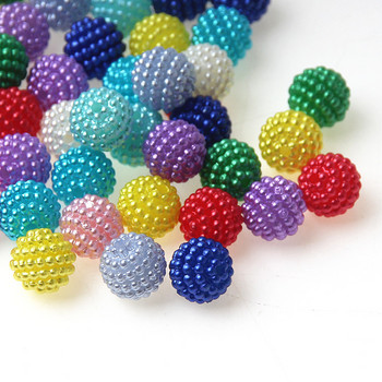 100 τμχ Ακρυλικές χάντρες Bayberry 10mm Απομίμηση μαργαριταριών στρογγυλές χάντρες για κατασκευή κοσμημάτων Βραχιόλι κολιέ Diy Europe Beads Προμήθεια