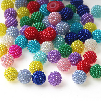 100 τμχ Ακρυλικές χάντρες Bayberry 10mm Απομίμηση μαργαριταριών στρογγυλές χάντρες για κατασκευή κοσμημάτων Βραχιόλι κολιέ Diy Europe Beads Προμήθεια