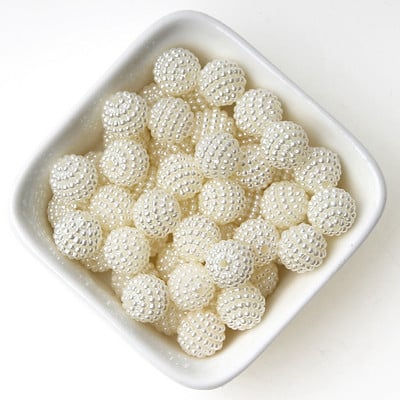 100 buc. margele acrilice Bayberry 10 mm margele rotunde din imitatie de perla pentru realizarea de bijuterii, bricolaj, colier, bratara, aprovizionare cu margele pentru Europa