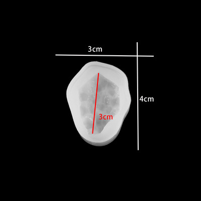 Splice Island Mountains Matrite din silicon din rasina epoxidica matrite din rasina epoxidica pentru flori uscate, decorative pentru fabricarea de bijuterii cu pandantiv