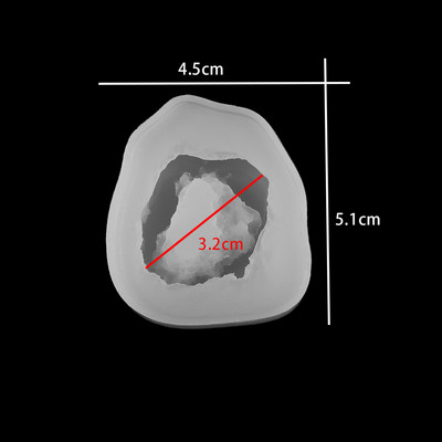 Splice Island Mountains Matrite din silicon din rasina epoxidica matrite din rasina epoxidica pentru flori uscate, decorative pentru fabricarea de bijuterii cu pandantiv