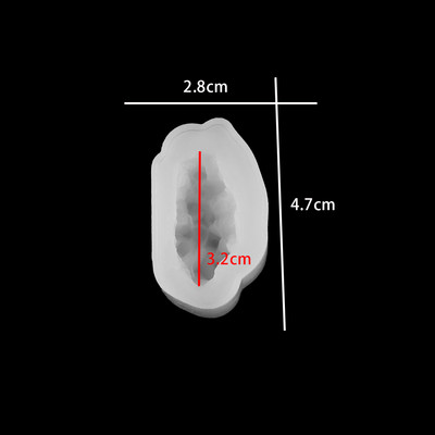 Splice Island Mountains Matrite din silicon din rasina epoxidica matrite din rasina epoxidica pentru flori uscate, decorative pentru fabricarea de bijuterii cu pandantiv