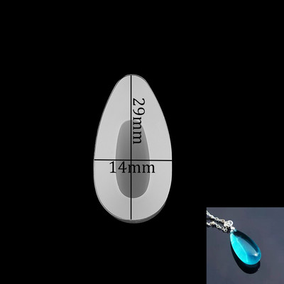 Splice Island Mountains Matrite din silicon din rasina epoxidica matrite din rasina epoxidica pentru flori uscate, decorative pentru fabricarea de bijuterii cu pandantiv