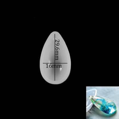 Splice Island Mountains Matrite din silicon din rasina epoxidica matrite din rasina epoxidica pentru flori uscate, decorative pentru fabricarea de bijuterii cu pandantiv