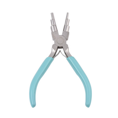 Set alata za DIY nakit s okruglim kliještima od ugljičnog čelika i bakrenom žicom za nakit za DIY izradu nakita, mješovite boje F80