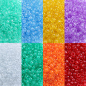 100db 6x9mm kerek nagy lyuk átlátszó csillogó műanyag akril gyöngyök ékszerkészítéshez barkács kézzel készített karkötő kiegészítők