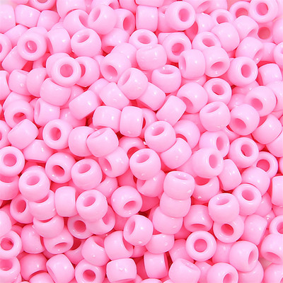 100db 6x9mm kerek nagy lyuk átlátszó csillogó műanyag akril gyöngyök ékszerkészítéshez barkács kézzel készített karkötő kiegészítők