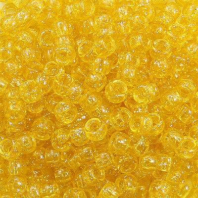 100db 6x9mm kerek nagy lyuk átlátszó csillogó műanyag akril gyöngyök ékszerkészítéshez barkács kézzel készített karkötő kiegészítők