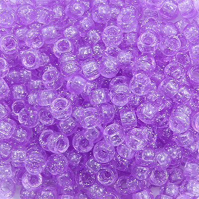 100db 6x9mm kerek nagy lyuk átlátszó csillogó műanyag akril gyöngyök ékszerkészítéshez barkács kézzel készített karkötő kiegészítők