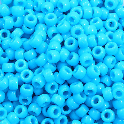 100db 6x9mm kerek nagy lyuk átlátszó csillogó műanyag akril gyöngyök ékszerkészítéshez barkács kézzel készített karkötő kiegészítők