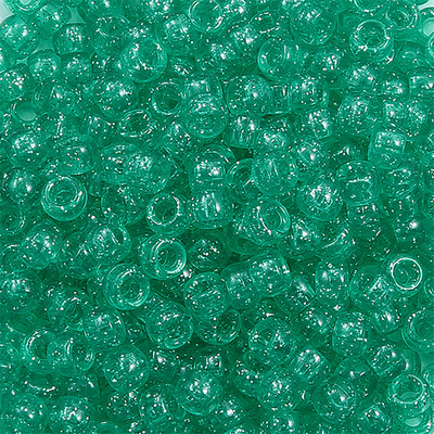 100db 6x9mm kerek nagy lyuk átlátszó csillogó műanyag akril gyöngyök ékszerkészítéshez barkács kézzel készített karkötő kiegészítők