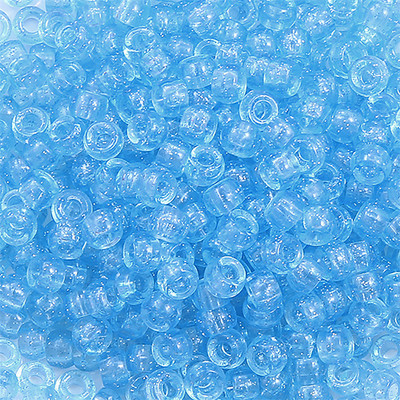 100db 6x9mm kerek nagy lyuk átlátszó csillogó műanyag akril gyöngyök ékszerkészítéshez barkács kézzel készített karkötő kiegészítők