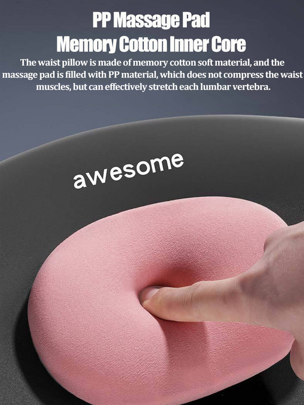 Automobilio juosmens nugaros atrama galvos atrama kaklo pagalvė atminties putplasčio juosmens pagalvė laikysenos koregavimo sėdynės pagalvėlė, skirta automobilio namų biurui