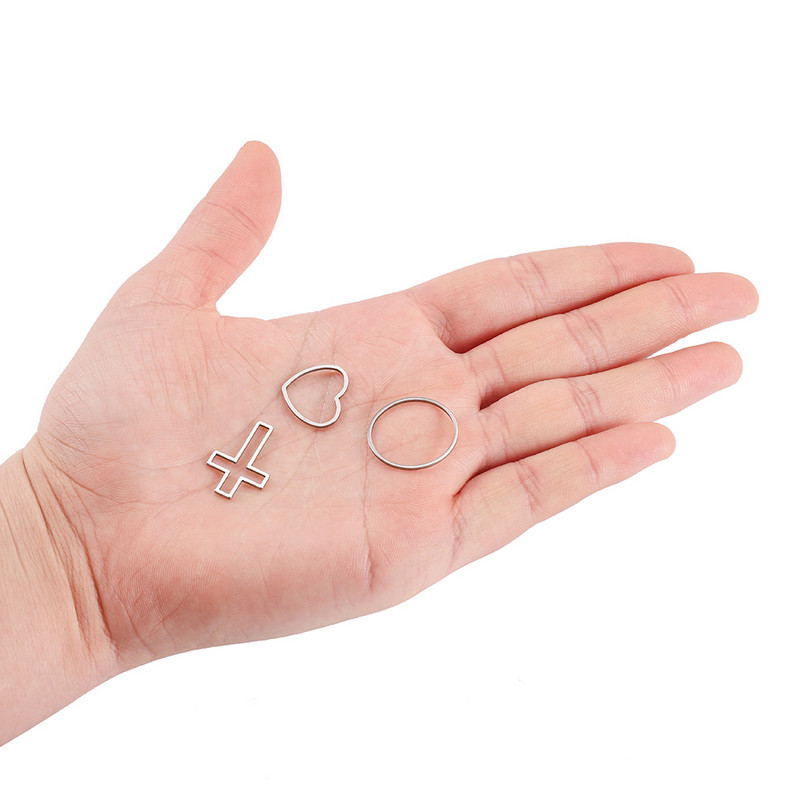 11Pcs/Lot 8 boja raznih geometrijskih šupljih prešanih cvjetnih okvira, privjesaka, smole za izradu nakita, ogrlica, kalup za privjesak