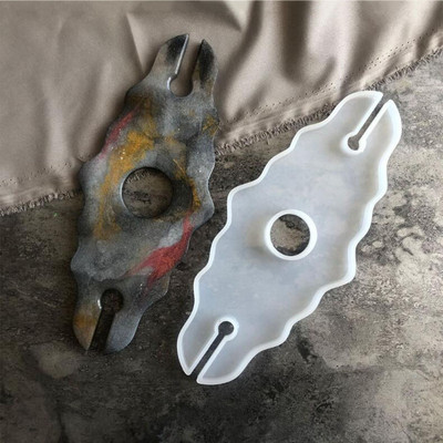 Mucegai din silicon pentru suport pentru vinuri, bricolaj, neregulat, suport pentru raft pentru vin roșu, matriță rotundă pentru tampoane pentru cupe pentru rășină epoxidica UV, matriță din rășină pentru decorarea casei