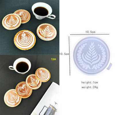 Mucegai din silicon pentru suport pentru vinuri, bricolaj, neregulat, suport pentru raft pentru vin roșu, matriță rotundă pentru tampoane pentru cupe pentru rășină epoxidica UV, matriță din rășină pentru decorarea casei