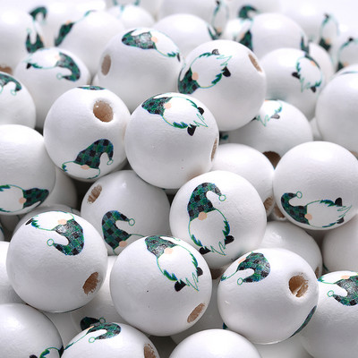 10db 15mm-es karácsonyi fagyöngyök Mikulás hóember laza távtartó gyöngyök ékszerkészítéshez barkácsolás karkötők nyaklánc kiegészítők