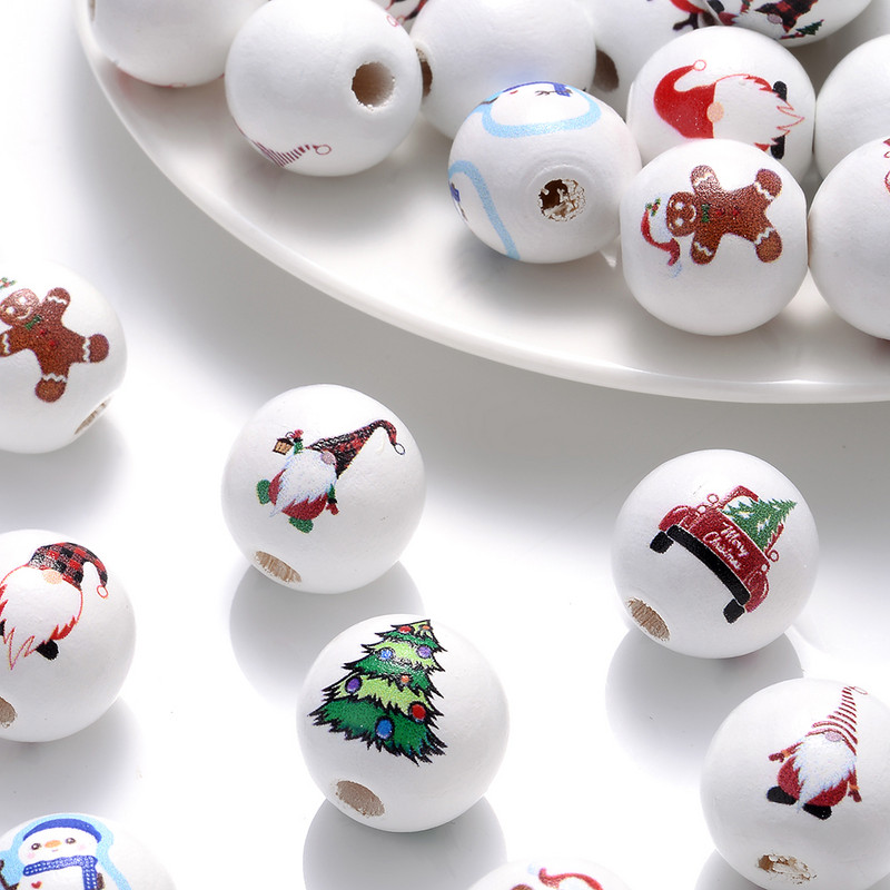 10db 15mm-es karácsonyi fagyöngyök Mikulás hóember laza távtartó gyöngyök ékszerkészítéshez barkácsolás karkötők nyaklánc kiegészítők