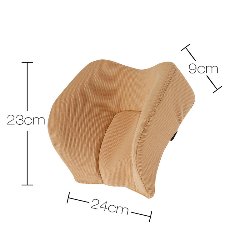 Σχήμα U Memory Foam Μαξιλάρια λαιμού αυτοκινήτου Καλύμματα υποστήριξης καθισμάτων Προσκέφαλο για αυτόματο γραφείο Αέρα που αναπνέει για πίσω κάθισμα