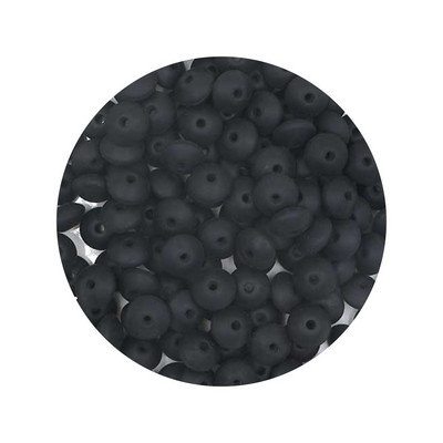 Kovict 50Pcs Χάντρες σιλικόνης 12mm Χάντρες φακής DIY Κρεμαστό με αλυσίδα μωρού πιπίλας Δωρεάν BPA φιλικά προς το περιβάλλον Παιχνίδια μωρού δοντιών