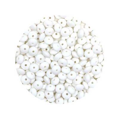 Kovict 50Pcs Χάντρες σιλικόνης 12mm Χάντρες φακής DIY Κρεμαστό με αλυσίδα μωρού πιπίλας Δωρεάν BPA φιλικά προς το περιβάλλον Παιχνίδια μωρού δοντιών