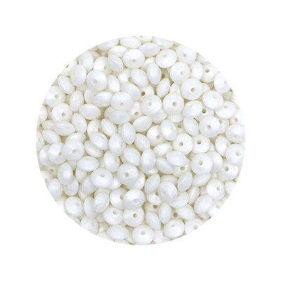 Kovict 50Pcs Χάντρες σιλικόνης 12mm Χάντρες φακής DIY Κρεμαστό με αλυσίδα μωρού πιπίλας Δωρεάν BPA φιλικά προς το περιβάλλον Παιχνίδια μωρού δοντιών