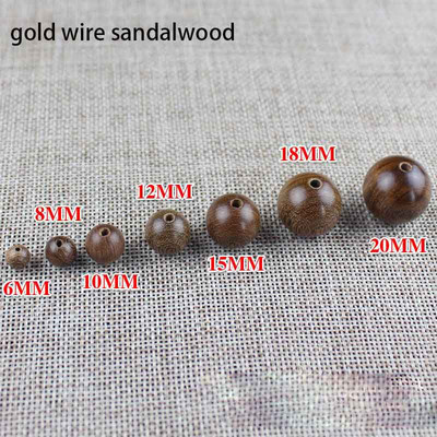 1 pachet de mărgele rotunde din lemn natural de înaltă calitate, 6-20 mm, lemn de trandafir/lemn de santal/lemn de agal, mărgele de farmec din lemn, descoperiri pentru realizarea de bijuterii