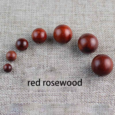 1 pachet de mărgele rotunde din lemn natural de înaltă calitate, 6-20 mm, lemn de trandafir/lemn de santal/lemn de agal, mărgele de farmec din lemn, descoperiri pentru realizarea de bijuterii